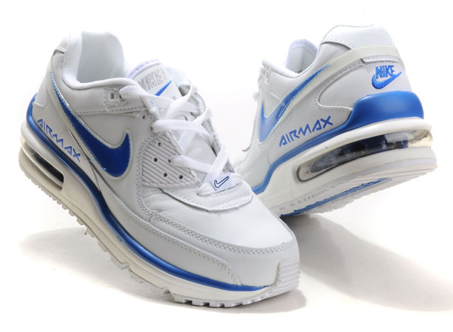 New Men'S Nike Air Max Ltd White/Blue